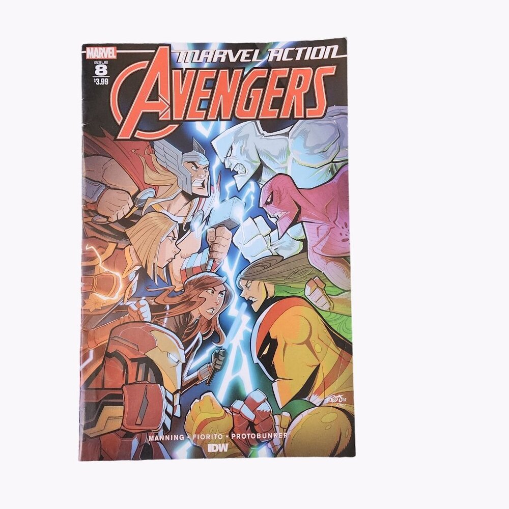 Marvel Action Avengers #8 Comic Book Collector Bagged Boarded